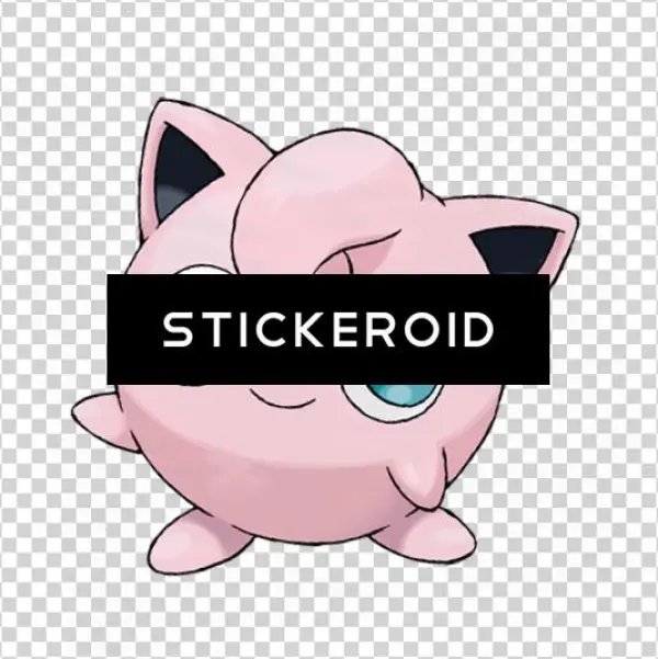Jigglypuff Pokemon - Cartoon