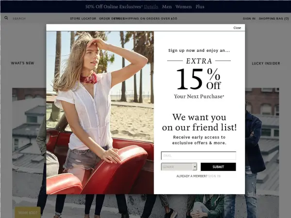 Lucky Brand Posted A Video "lucky Brand