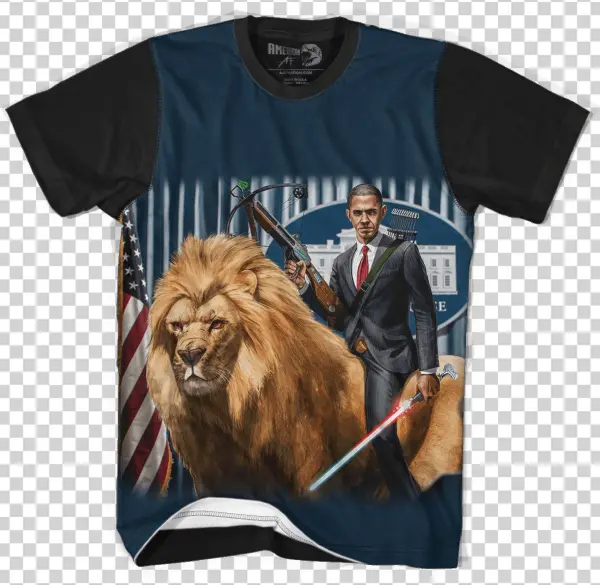 Obama Lion Obama Lion - Mattis Moon Shirt