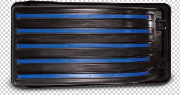 Otter Sled Hyfax Slides - Otter Outdoors Otter Hyfax Sled Runner Kit - 37-1/2''