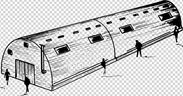Quonset Hut - Sketch