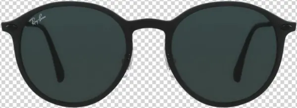 Round Light Ray - Women Foldable Sunglasses Mirror Lens Designer Retro