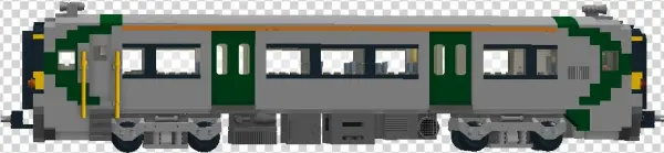 Side View Of The Project - Locomotive