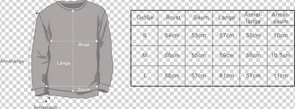 Size Guide - Sweater