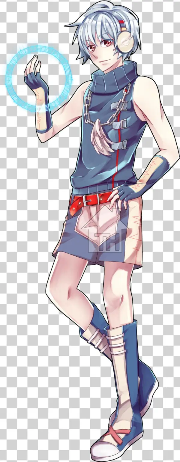 Sora Anjou Default - Cartoon