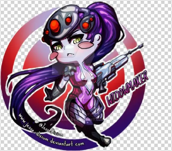 Widowmaker Chibi