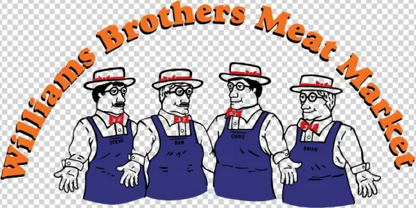 Williams Brothers Meat Market - Cartoon