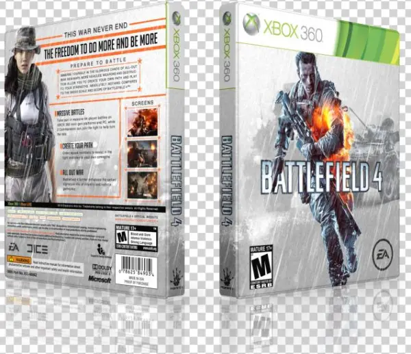 Battlefield 4 Box Art Cover - Battlefield