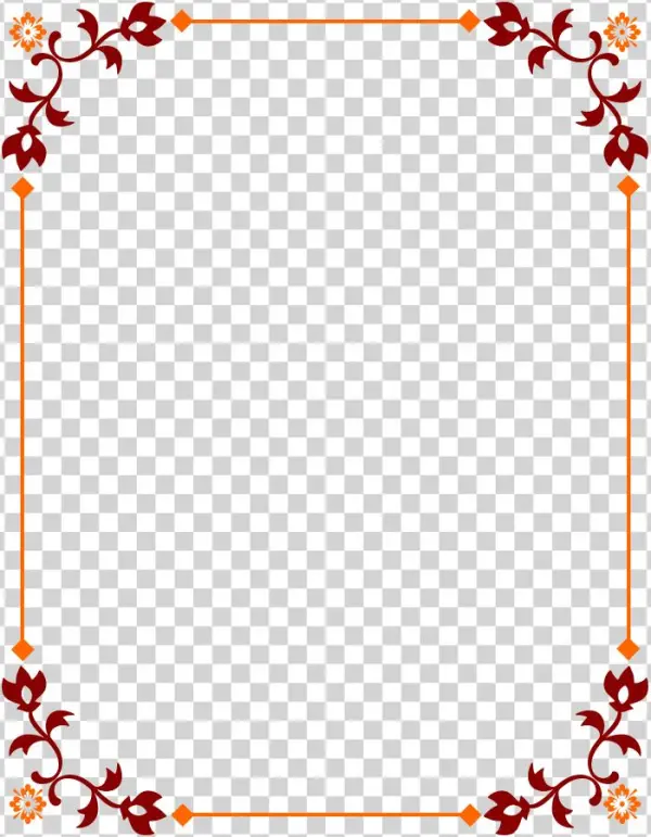 Birthday Flags - Flower Design Self Inking Mini Rubber Stamp Colop Round