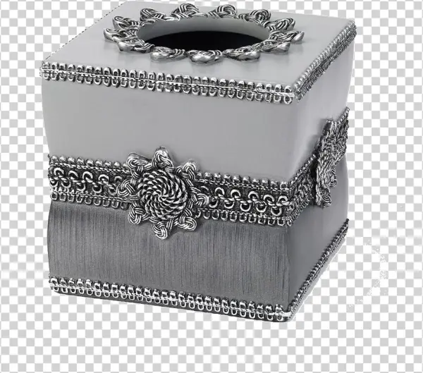 Braided Medallion Granite Tissue Cover - Avanti Braided Medallion Granite Tissue Cover - Avanti