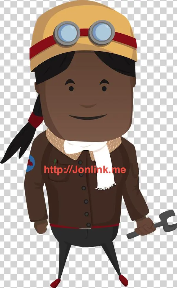 Female Pilot - Illustrator