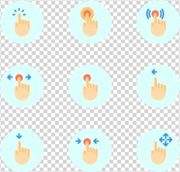 Gesture Set - Icon