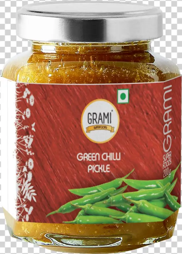 Green Chilli Pickle, 300gms - 24 Bridal Shower Sticker, Bride Silhouette Bridal Shower,