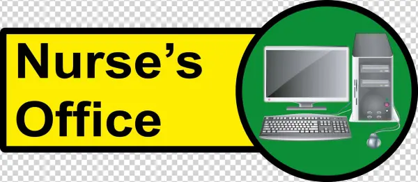 Nurse's Office - Sign