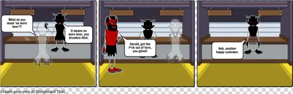 The Devil's Casino - Cartoon