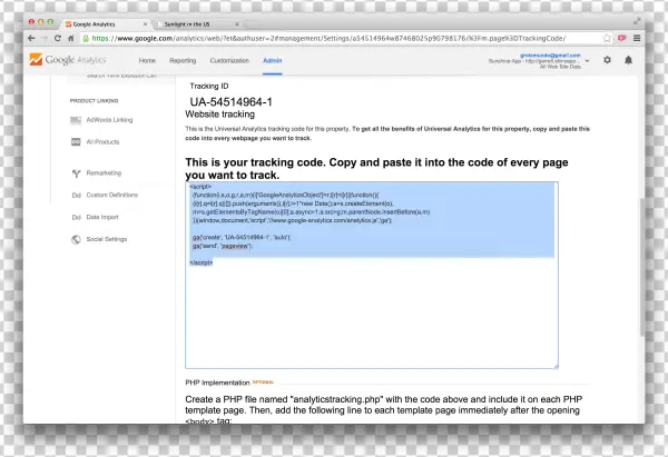 This Script Will Allow Google Analytics To Track Traffic