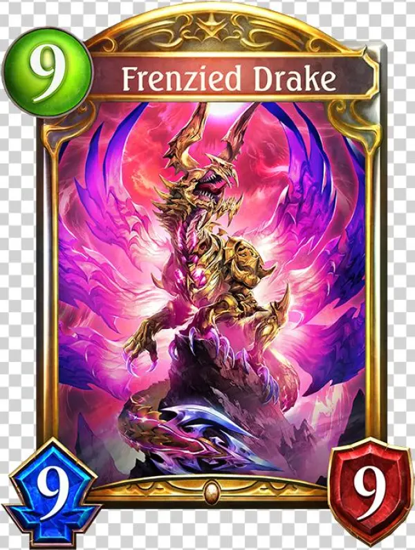 Unevolved Frenzied Drake Evolved Frenzied Drake - Ms Miranda Light Mage
