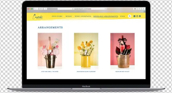 Website Homepage Macbook Mockup - Website