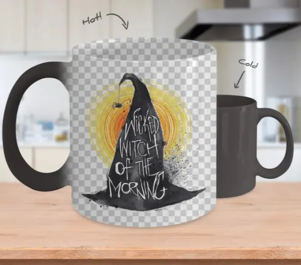 Wicked Witch Of The Morning Mug - Gets Hot My Wiener Comes Out