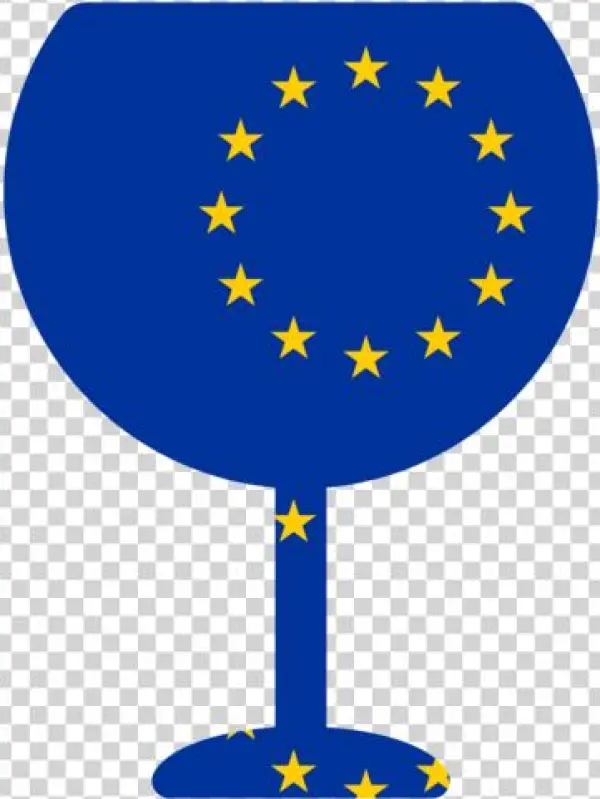 Wine Logo Trade Union Cobalt Mouse Mats - Logo