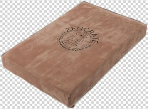 Zencrate Waterproof Memory Foam Dog Bed - Suspenders