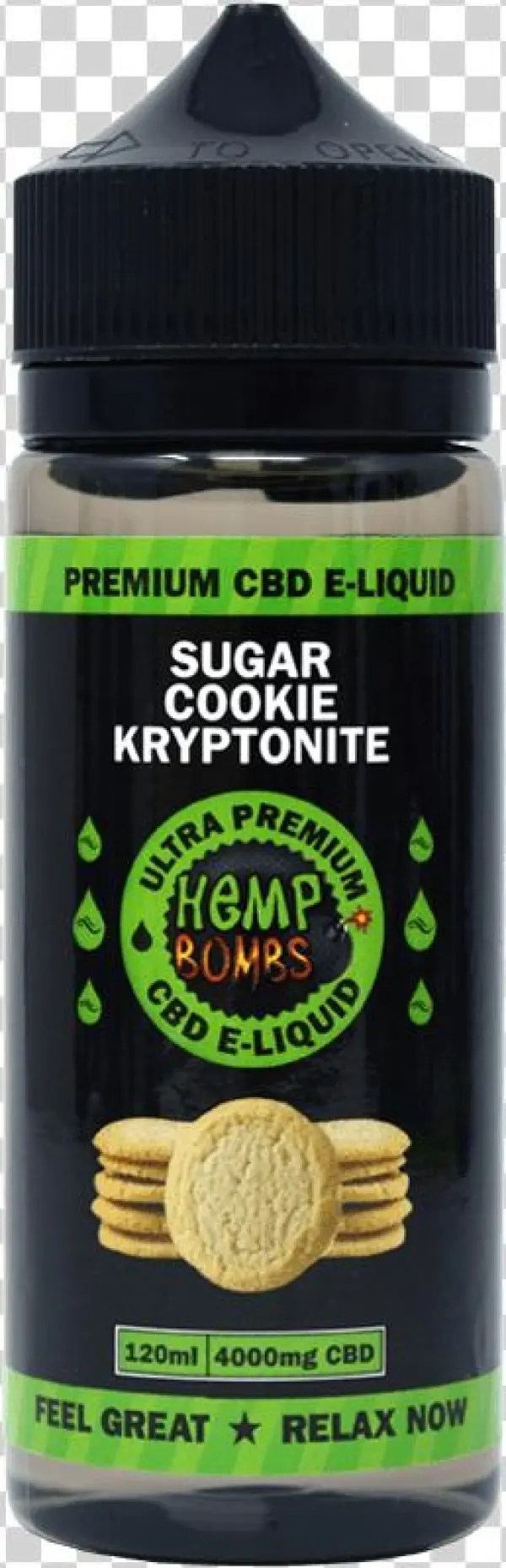 4000mg Cbd E-liquid Sugar Cookie Kryptonite - Cannabidiol