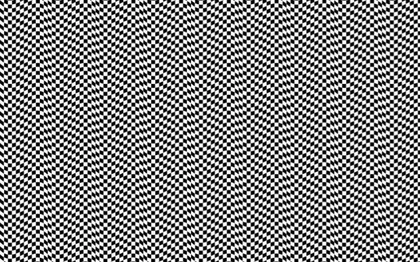 Distorted Checkerboard Grid Pattern - Diego Simeone