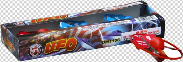 Flying Ufo 4 Pack - Fireworks