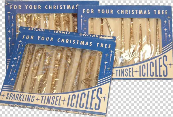 Icicles Spiral Png Clipart Royalty Free Stock - Tinsel