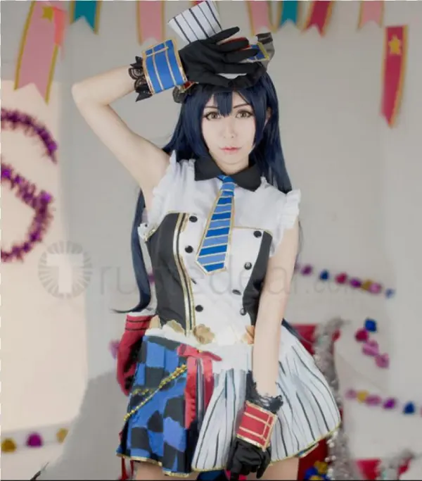 Love Live Cafe Maid Idolized Umi Nozomi Kotori Nico - Cosplay