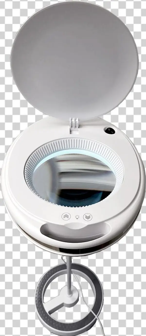 Magnifying Led Floor Lamp - Circle