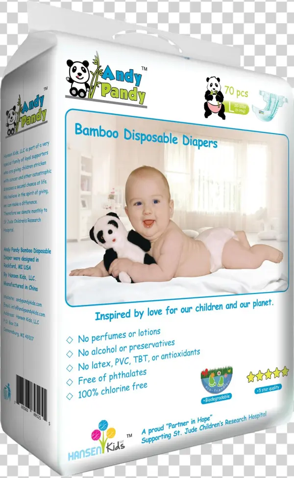 Premium Bamboo Disposable Diapers