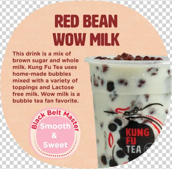 Redbeanback - Kung Fu Tea Cocoa Cream Wow