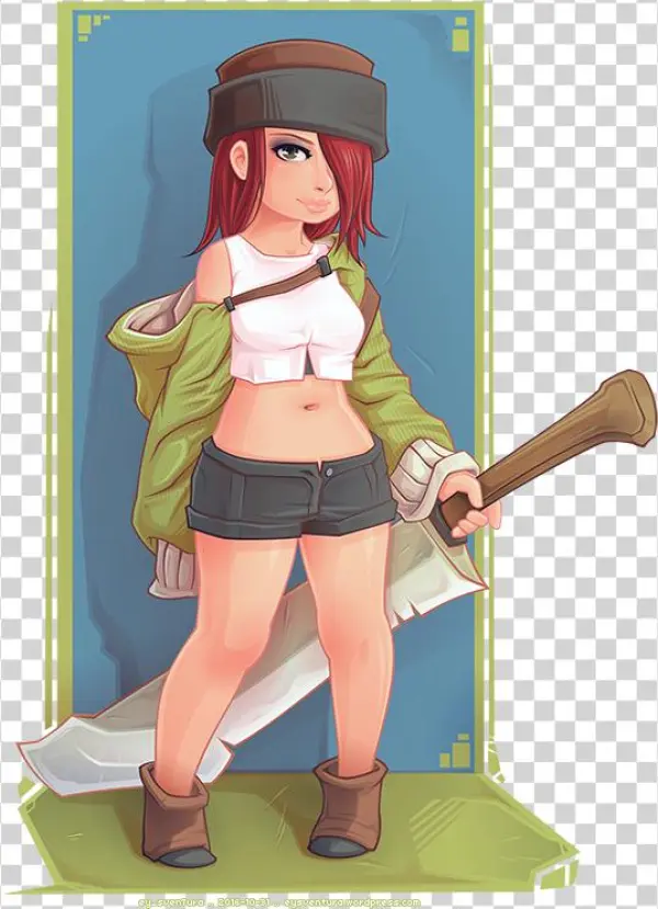 Remake Of An Old Pencil Drawing - Cartoon