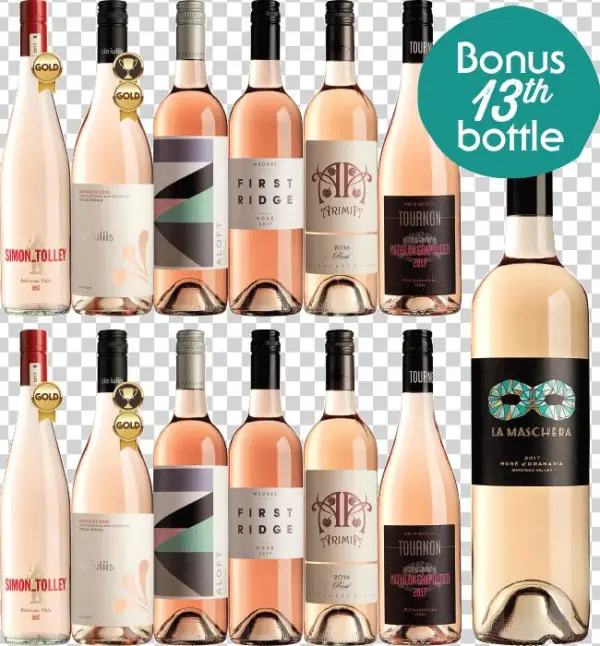 Rosé Days Dozen With Bonus Bottle - La Maschera Rosé Of Granaxia 2016