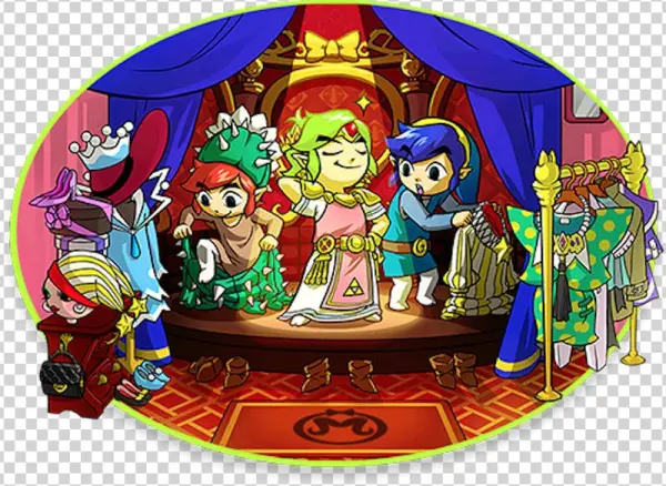 Tri Force Heroes Lets You 'blacklist' Internet Jerks - Tri Force Heroes Dress