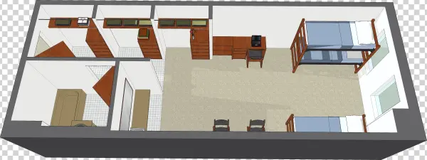 Triple Room Floorplan Layout