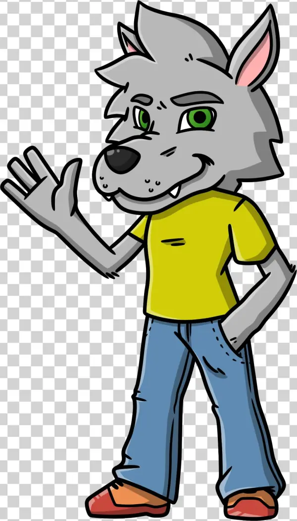 Wolf-mascot