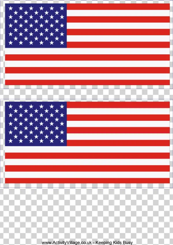 American Flag Template - Andrews Field