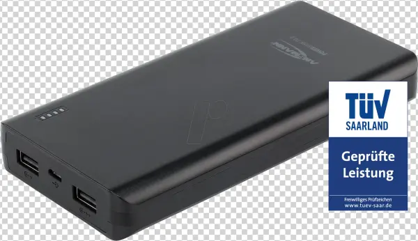 Ansmann Powerbank 20,800 Mah, 2x Usb Ansmann 1700-0068 - Ansmann Rechargeable C Batteries 4500mah Maxe Ready2use