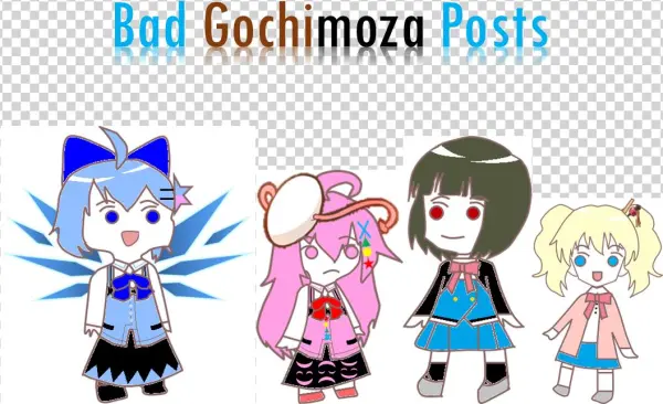 Bad Gochimoza Posts Cartoon Text Child Product Human