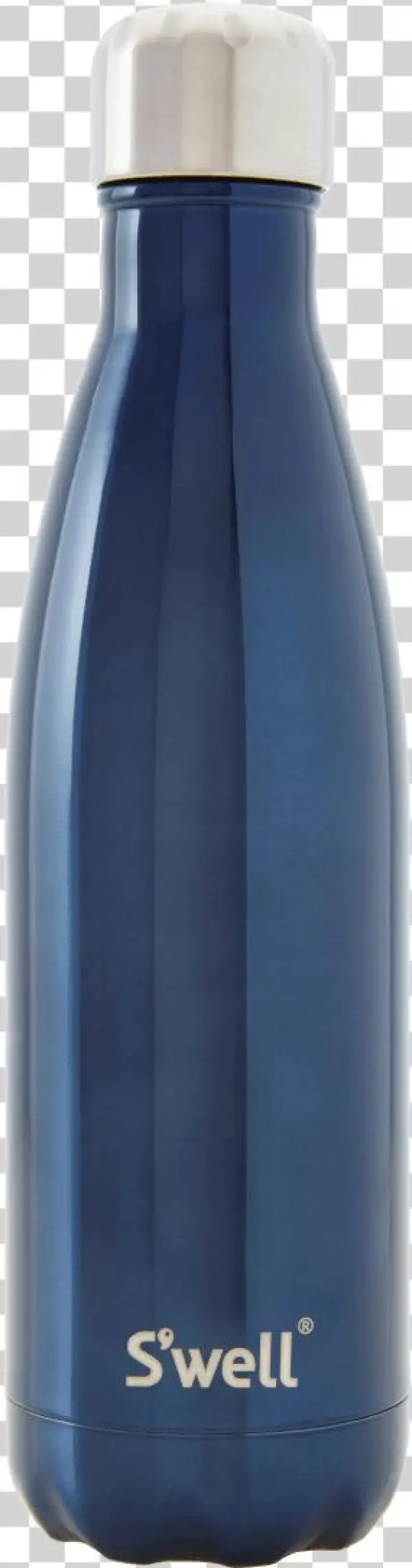 Blue Suede Shimmer - S'well 17oz Shimmer (midnight Black)