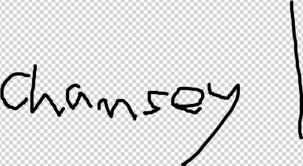 Chansey - Calligraphy