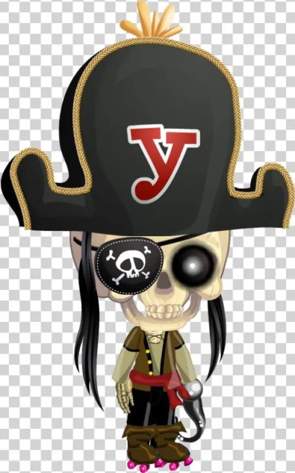 Closer View Of The Hook Arm/skeleton Hand