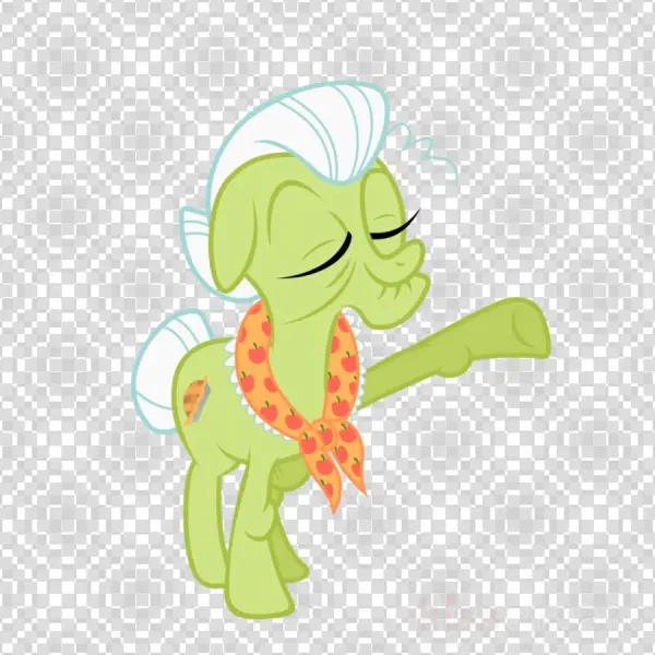 Granny Smith Transparent Mlp Clipart Applejack Granny