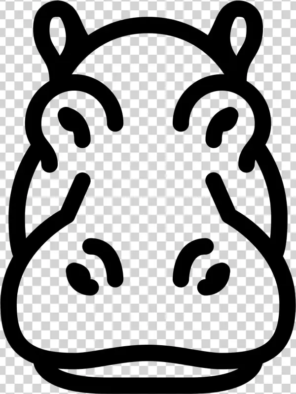 Hippopotamus Icon