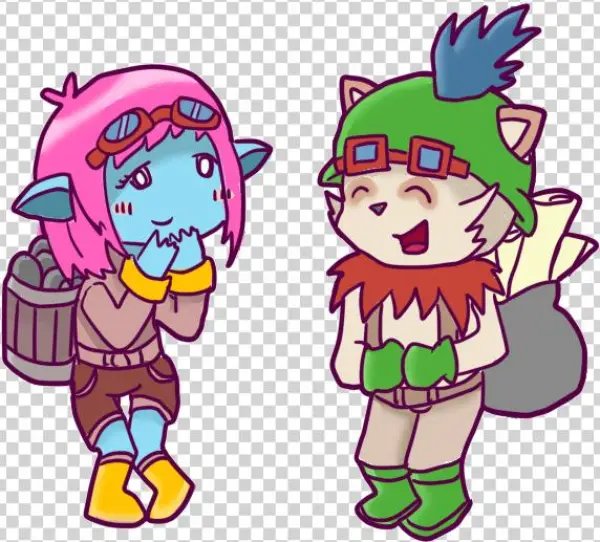 League Of Legends, Otaku, Geek Stuff, Geek Things, - Teemo And Tristana Drawings