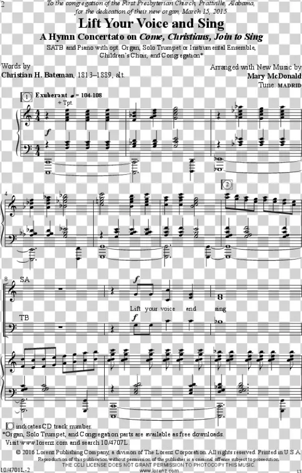 Lift Your Voice And Sing Thumbnail Lift Your Voice