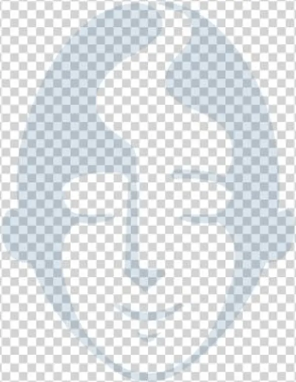 Logo Head Icon Deep Faded Blue