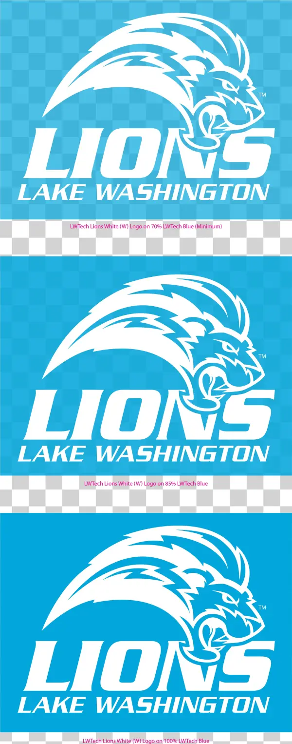 Lwtech Lions Acceptable Logo Color Variations Lwtech - Logo